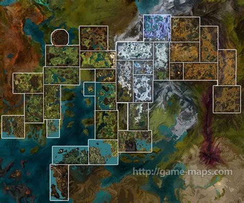 gw2 maps|guild wars 2 world map.